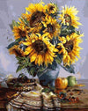 Paint By Number | Sunflowers 3 - Paint By Number Artist
