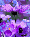 Paint By Number | Purple Flowers - Paint By Number Artist