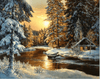 Paint By Number | Winter Forest - Paint By Number Artist