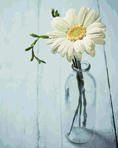 Paint By Number | Flower in a Bottle - Paint By Number Artist