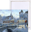 Paint By Number | Snow in the Village - Paint By Number Artist