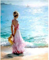 Paint By Number | Seaside Lady - Paint By Number Artist