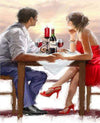 Paint By Number | Romantic Dinner - Paint By Number Artist