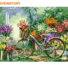 Paint By Number | Flower Bike - Paint By Number Artist