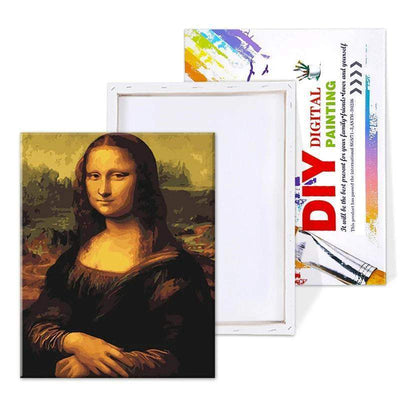 Paint By Number | Leonardo Da Vinci Mona Lisa - Paint By Number Artist