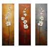 Paint By Number | Set of 3 Panels with Flowers - Paint By Number Artist
