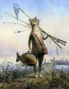 Paint By Number | Fable of the Cat and Fish - Paint By Number Artist
