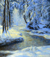Paint By Number | Winter Stream - Paint By Number Artist