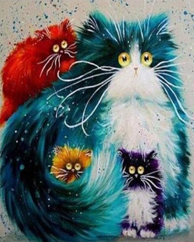 Paint By Number | Funny Cats - Paint By Number Artist