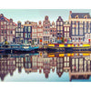 Paint By Number | Amsterdam Canal With Reflection of 17th Century Townhouses - Paint By Number Artist