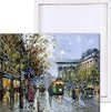 Paint By Number | Impression of European Street with Tram - Paint By Number Artist