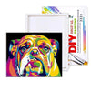 Paint By Number | Rainbow Bulldog - Paint By Number Artist