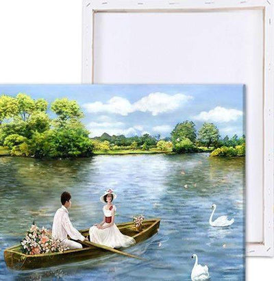 Paint By Number | Romantic Boat Trip - Paint By Number Artist