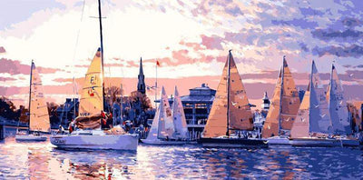 Paint By Number | Sailboats - Paint By Number Artist