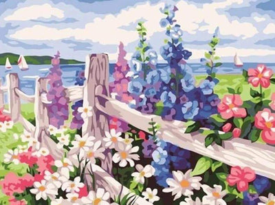 Paint By Number | Flowers with a View - Paint By Number Artist
