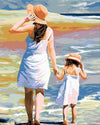 Paint By Number | Mother and Child - Paint By Number Artist