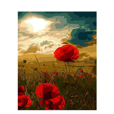 Paint By Number | Poppies - Paint By Number Artist