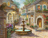 Paint By Number | Town Fountain - Paint By Number Artist