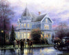 Paint By Number | Stately Home with Horses - Paint By Number Artist