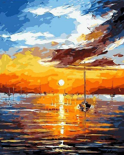 Paint By Number | Sail Boat 6 - Paint By Number Artist