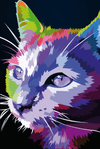 Paint By Number | Rainbow Cat - Paint By Number Artist