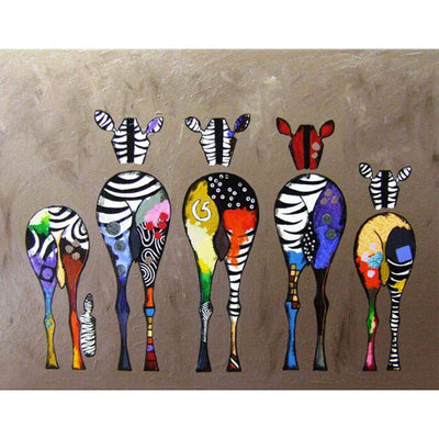 Paint By Number | Zebras - Paint By Number Artist