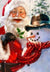 Paint By Number | Christmas Santa Claus with a Snowman