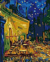 Paint By Number | Impressionist Cafe - Paint By Number Artist