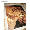 Paint By Number | Lion Couple - Paint By Number Artist