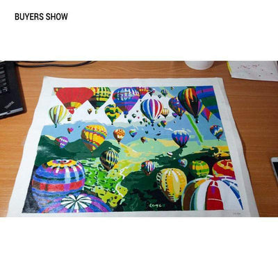 Paint By Number | Many Colorful Balloons - Paint By Number Artist