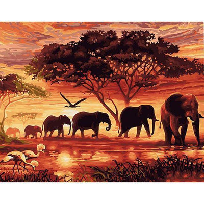Paint By Number | Safari - Paint By Number Artist