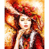 Paint By Number | Flower Hat - Paint By Number Artist